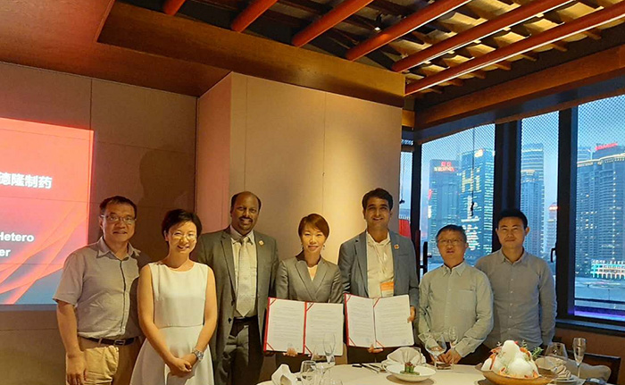 Licensing and Cooperative Agreement between Beimei and Hetero, India