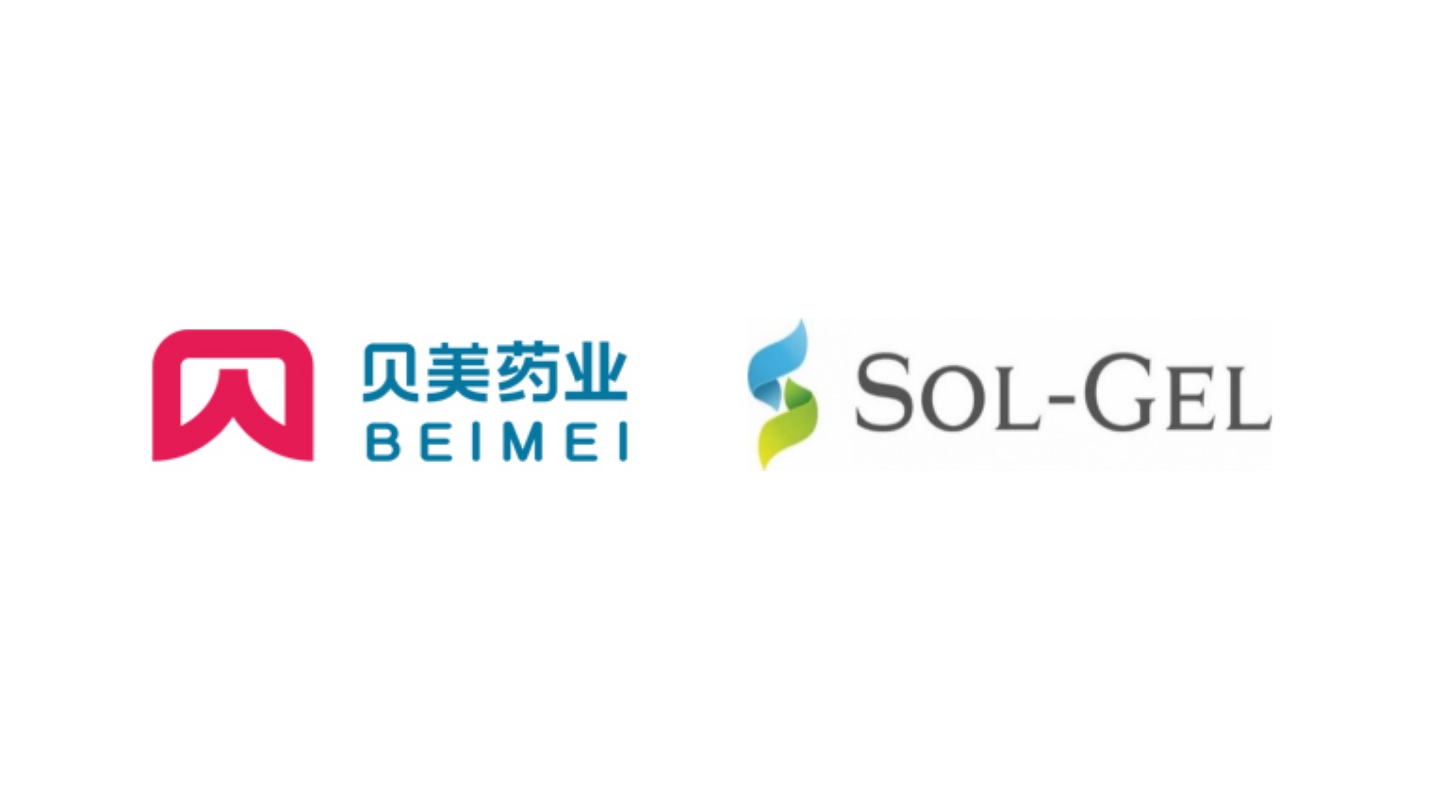 Beimei Pharma and Sol-Gel Announce an Asset Purchase Agreement to Commercialize TWYNEO® in the Mainland of China, Hong Kong, Macau, Taiwan and Israel