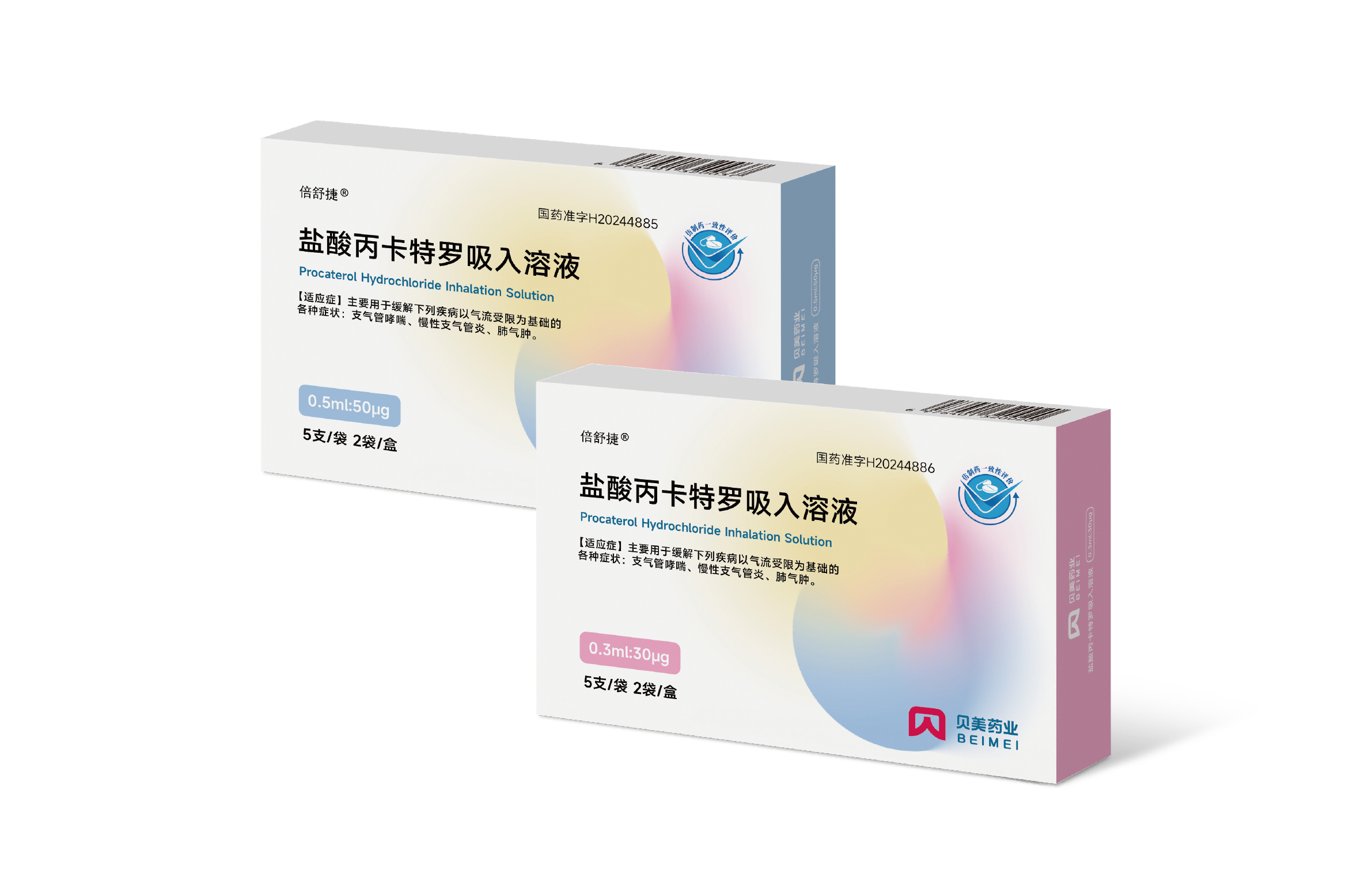 Procaterol Hydrochloride Inhalation Solution-Beishujie®